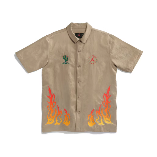 Travis Scott Cactus Jack x Jordan Button Down Shirt