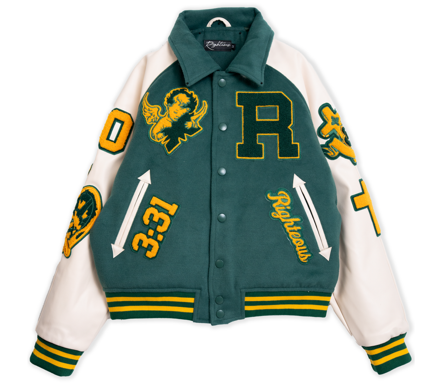 W.A.R. Army of Faith Varsity Jacket
