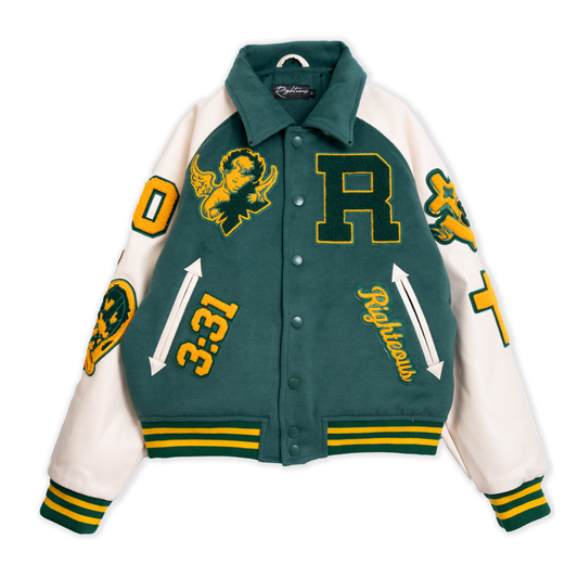 W.A.R. Army of Faith Varsity Jacket