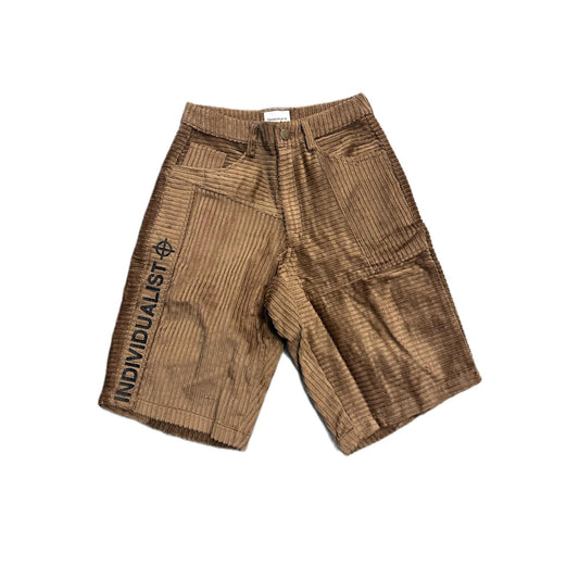 Ind. Paneled Cord Big Boy Shorts