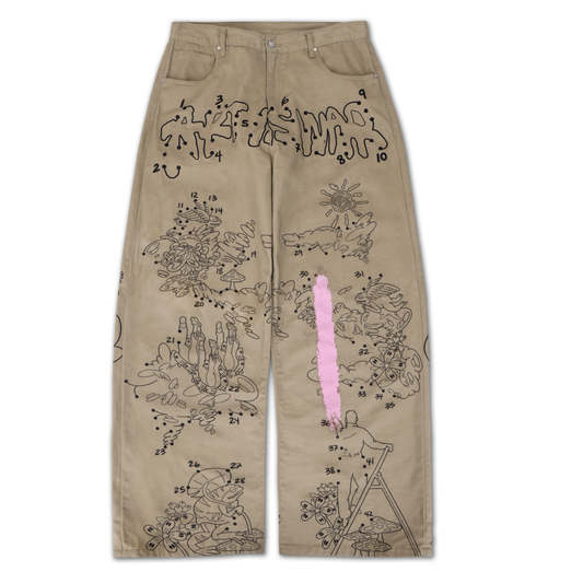 WNTD Dot to Dot Painter Pants