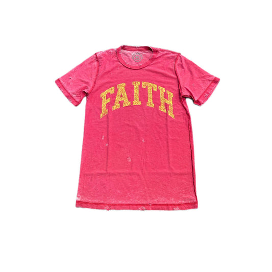 BWF Distressed Faith Tee