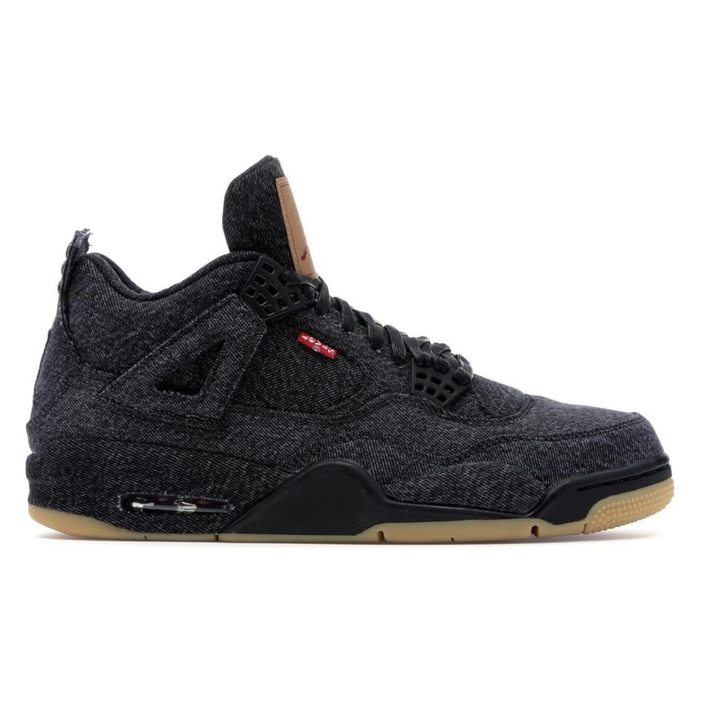 Jordan 4 Levis Black (Levis Tag)